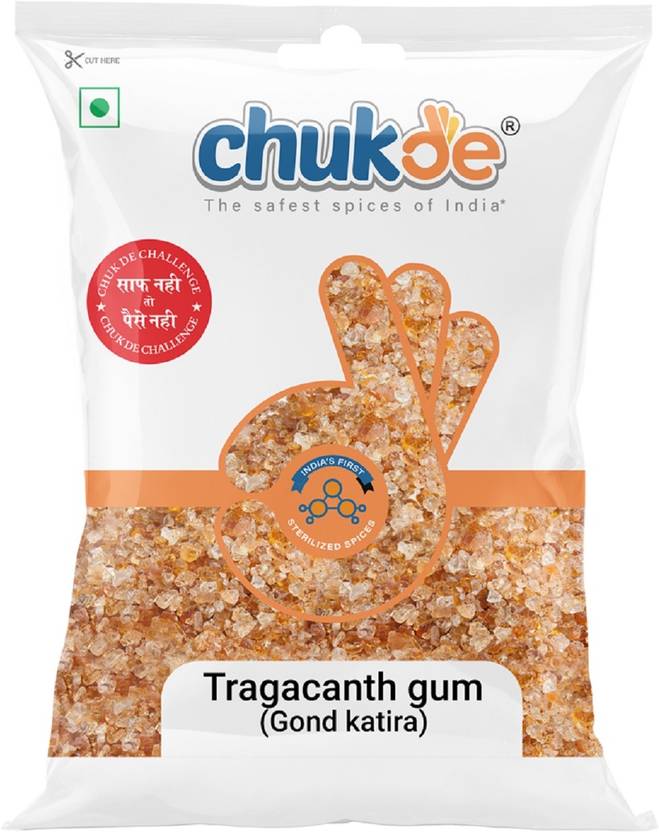 CHUKDE Gond Katira Indian Thickening Agent, Tragacanth Gum for Falooda Price in India Buy