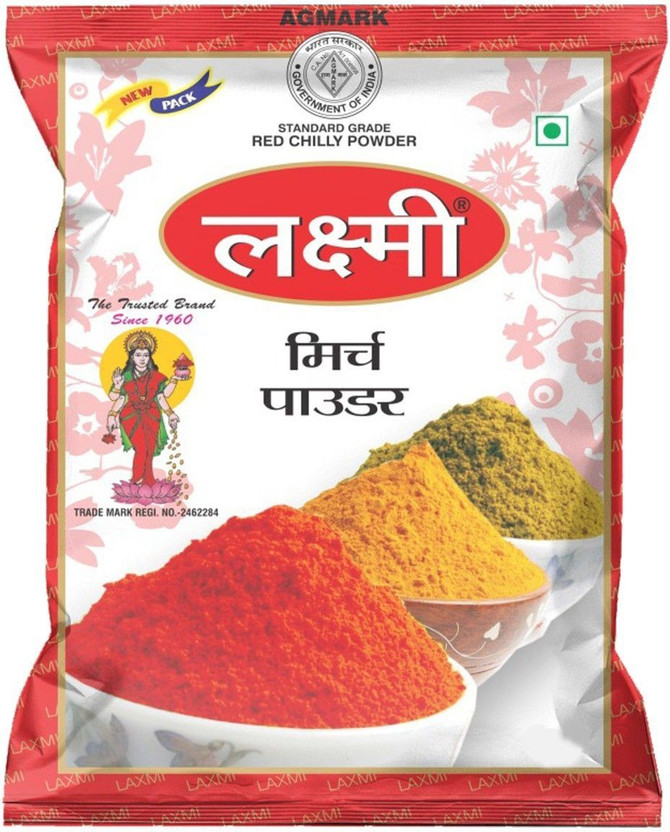 LAXMI Organic Red Chilli Powder Natural and Premium Flavour/Lal