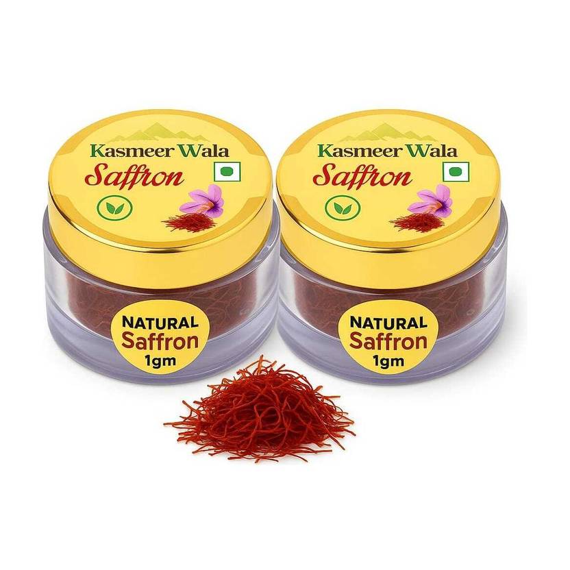 Kasmeer wala Kashmiri Mogra Saffron A++ Grade |Pure & Natural Kesar Threads | Premium Quality