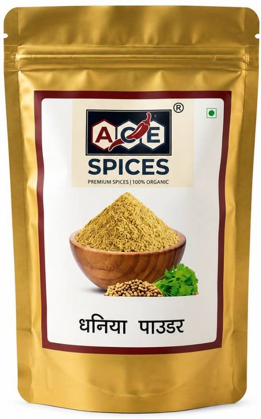 ACE Spices Coriander Powder (Dhania) | Grounded Spice | Natural Green Colour