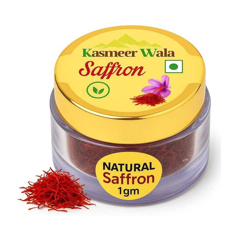 Kasmeer wala Kashmiri Mogra Saffron A++ Grade–1g Pack |Natural Kesar Threads |Premium Quality