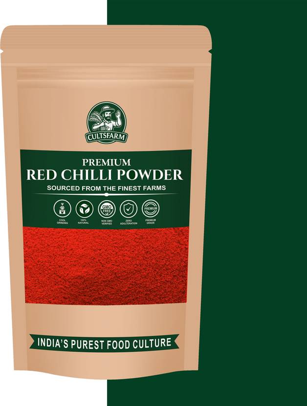 cultsfarm Premium Red Chilli Powder