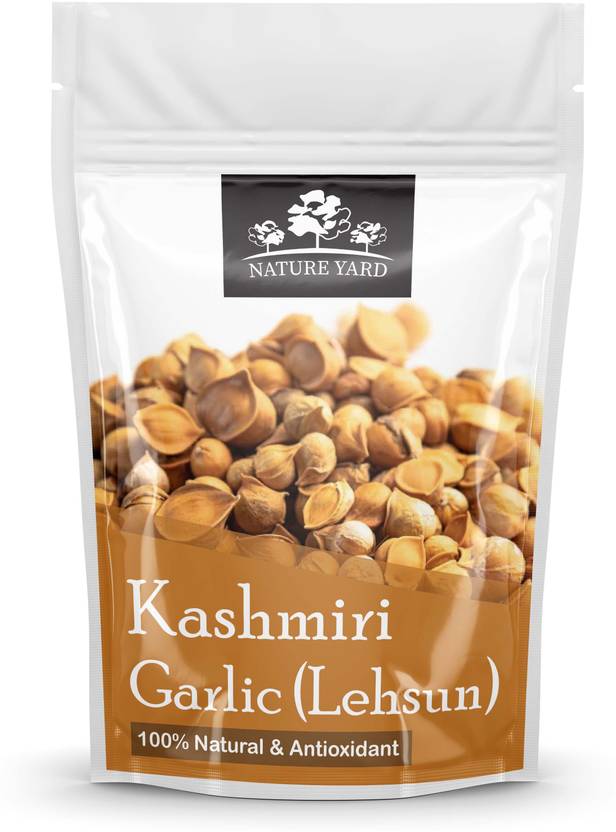 NATURE YARD Kashmiri/Himalayan Garlic (Lehsun) 100 Fresh Single Clove