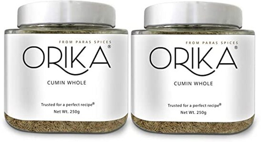 Orika Cumin Whole (Jeera) 500g (Pack of 2)
