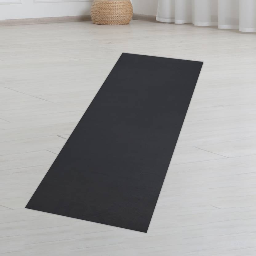HRX Yoga Mat EVA Black 4mm Black 4 mm Yoga Mat