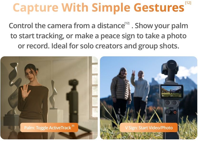 dji OSMO Osmo Pocket 4 Standard Combo Sports and Action Camera (B...more - Image 11