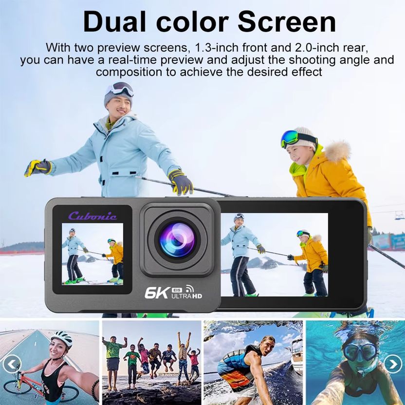 Cubonic 6K Ultra HD Action Camera - Image 6