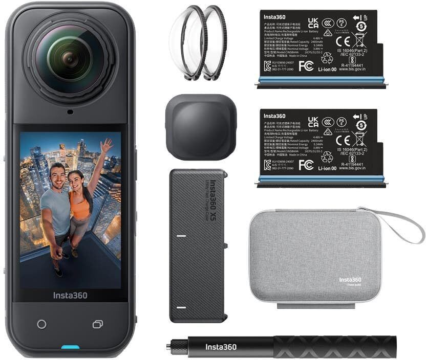 Insta360 X5 Essentials Bundle Sports Action Camera Black - Image 1