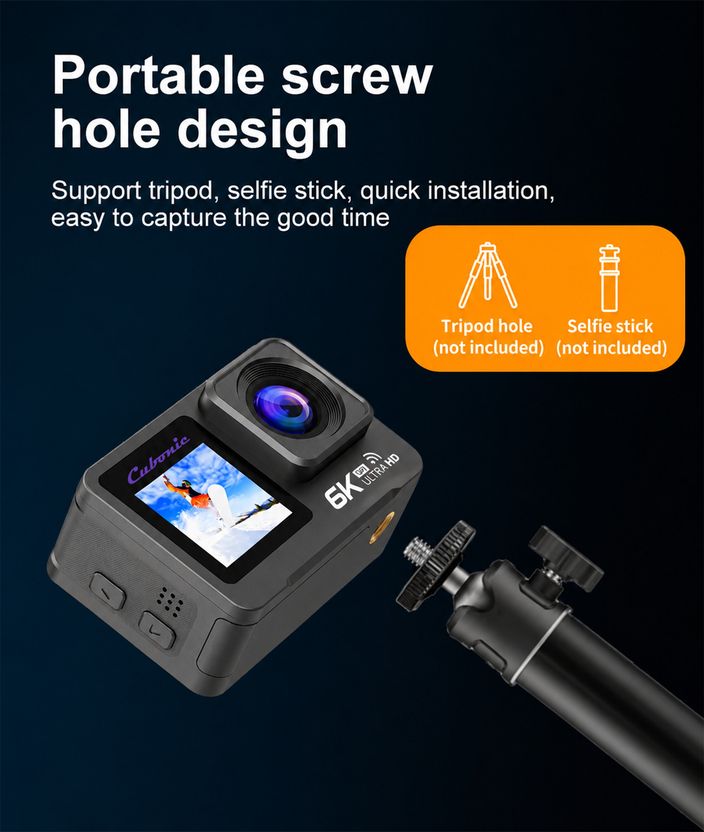 Cubonic 6K Ultra HD Action Camera - Image 3