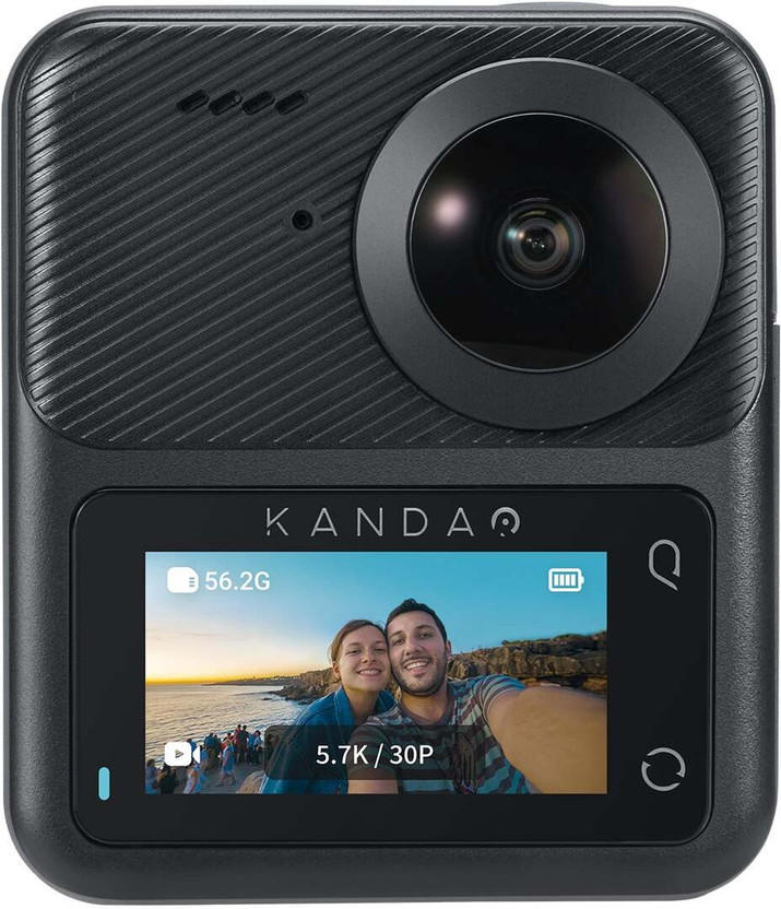 Kandao Qoocam3 360 Degree Video F1.6 Fast Aperture, 5.7K Wide-Angle, Realtime Editing Sports and Action Camera Price in India - Buy Kandao Qoocam3 360 Degree Video F1.6 Fast Aperture, 5.7K Wide-Angle, Realtime Editing Sports and Action Camera online