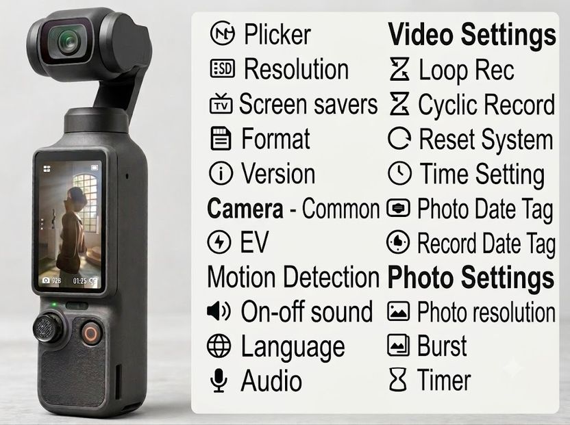 KETECH POCKET CAMERA 270° Rotating Lens - Image 4
