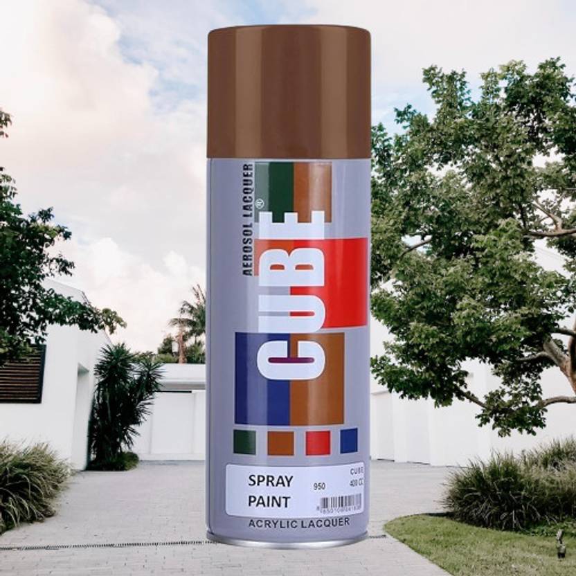 MODAROCK Cube Brown Spray Paint Brown Spray Paint 400 ml Price in India