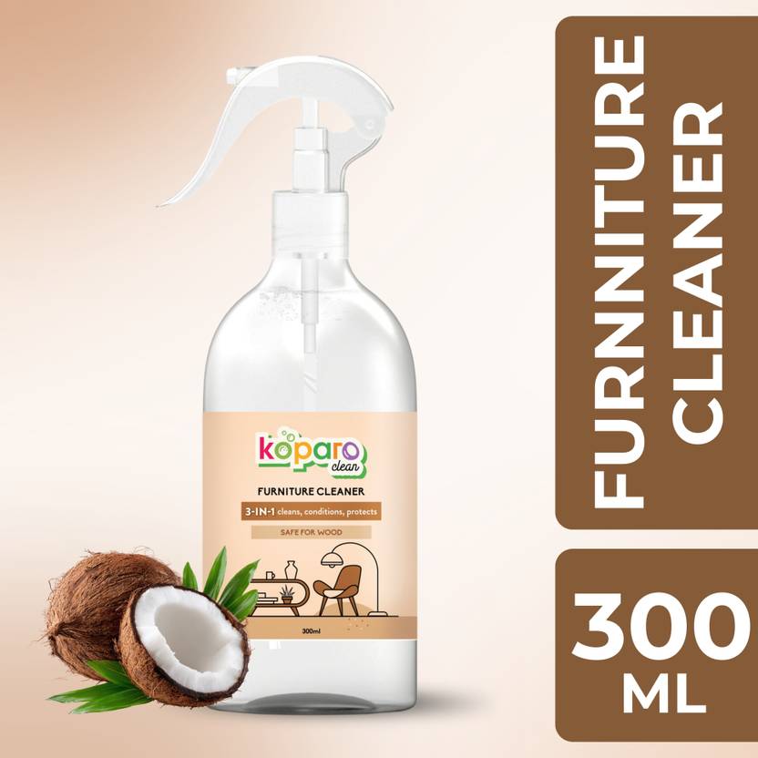 Koparo Natural Furniture Cleaner Spray | 3-in-1 Clean, Condition & Protect Wooden Item