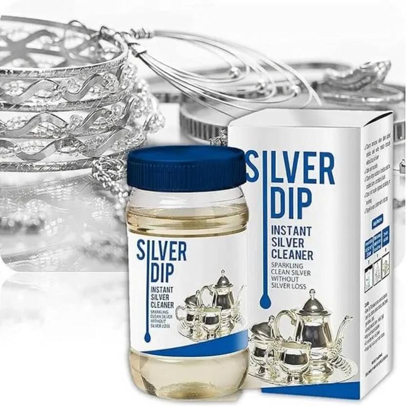SILVER DIP Silver Cleaning Instant Dip Cleaner Stain Remover (Stain Remover) Stain Remover Stain Remover
