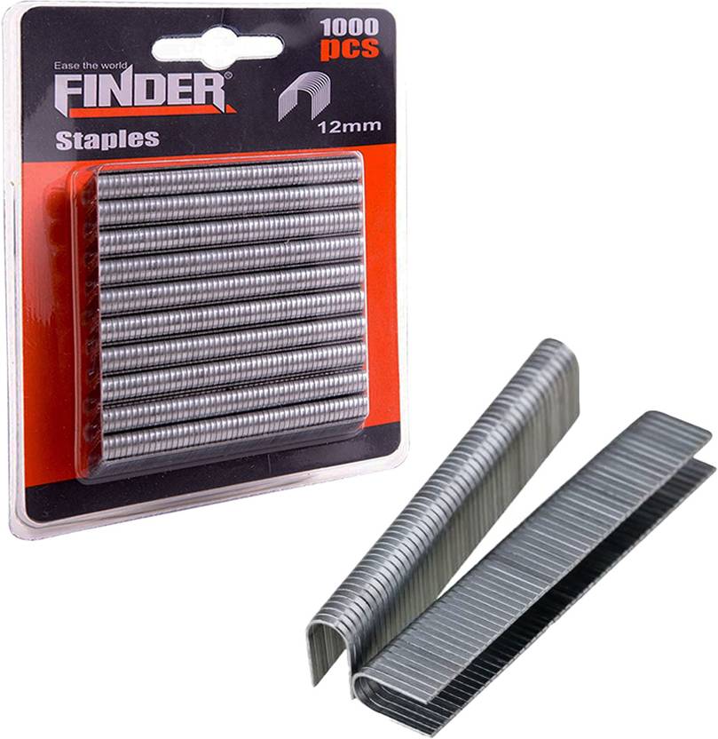 b k jagan co finder staple nails 12mm u type pin 1000pcs upholstery hand stapler na