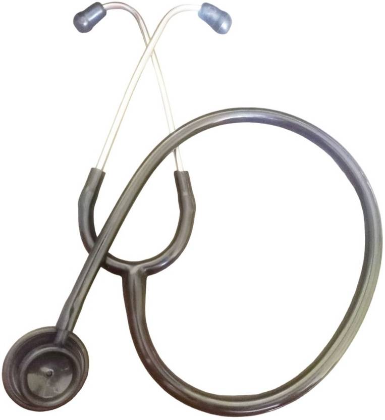DR YONIMED Stethoscope Single Head Black For Doctors Nurses & Students