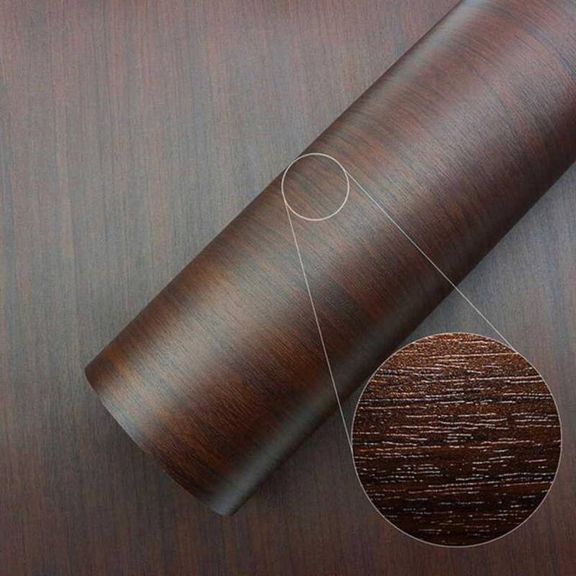 Coozico 1524 cm Wallpaper Brown Natural Wood Design Wardrobe Furniture