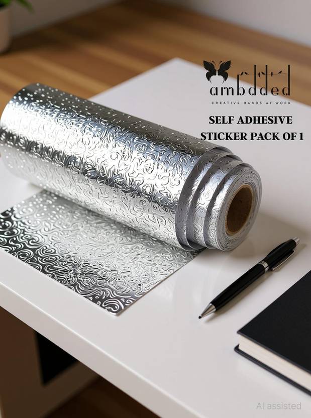 AMBDDED 200 cm AMB-STICKER-047-PACKOF1 Self Adhesive Sticker