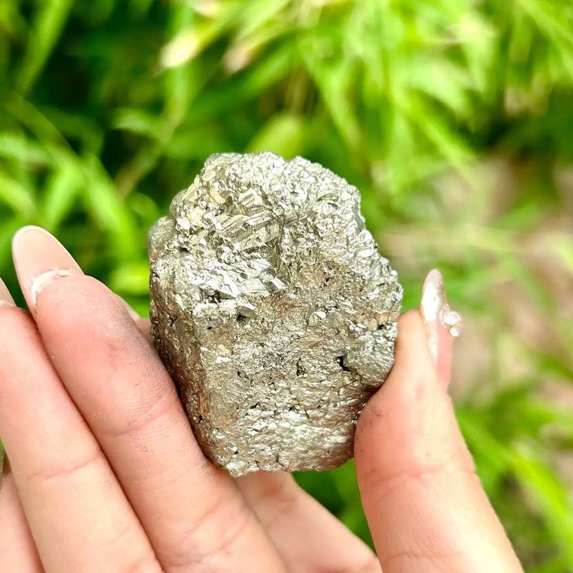 Tanishee The Real Jewels Raw Natural Pyrite Regular Angular Crystal