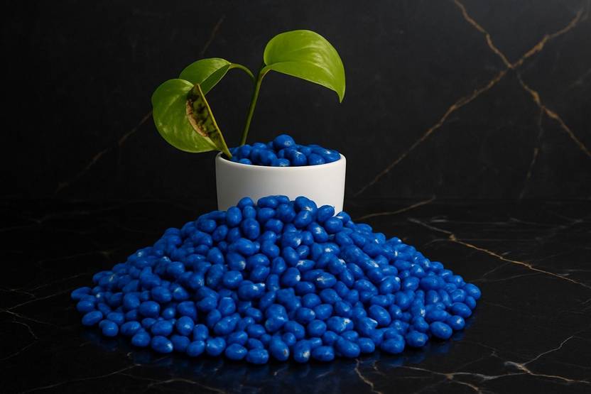 SHOORAAY MST-01 Micro-Multicolor Decorative Stones for Home, Outdoor Decoration, Garden Painted Oval Marble Pebbles