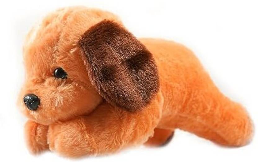 BestLook Brown Dog Toy for Kids  - 26 cm