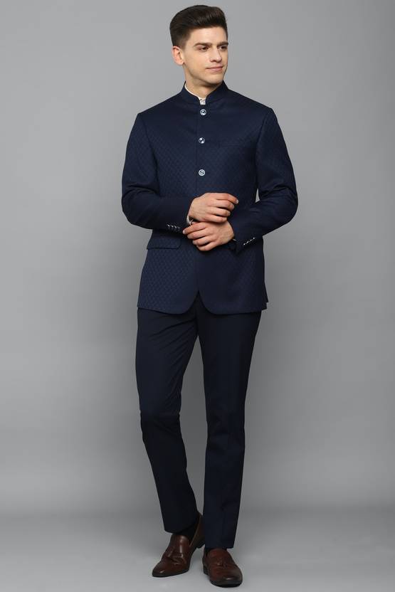 Allen Solly Single Breasted 5 button Solid Men Suit Buy Allen Solly