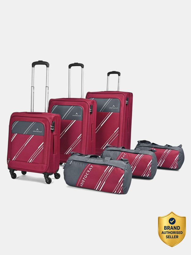 Aristocrat Soft Body Set Of Luggage Wheels - Hexa Active on Flipkart