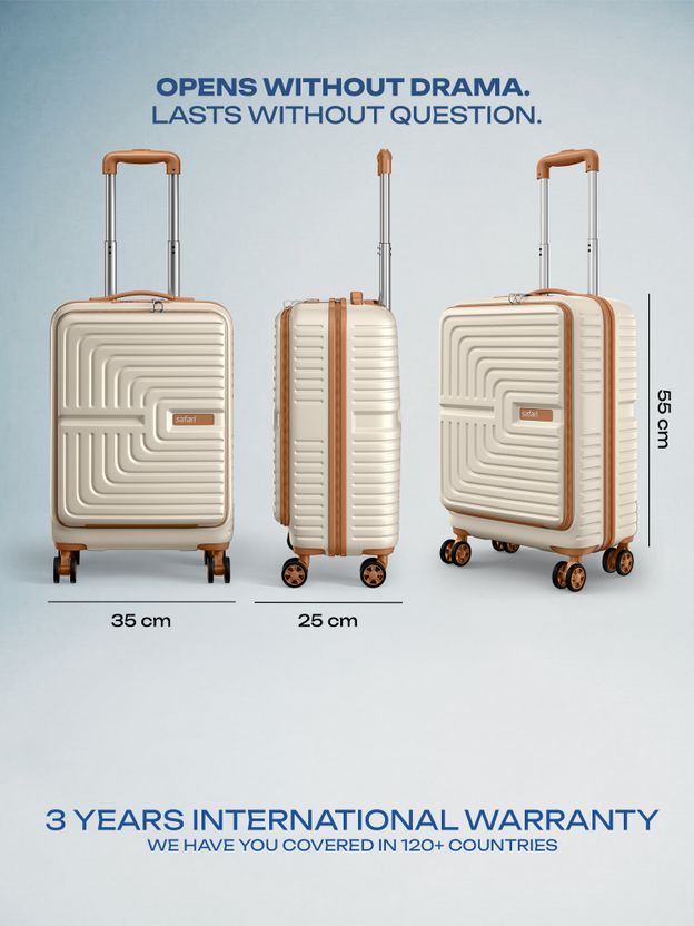 SAFARI Small Cabin Suitcase 55 cm 8 Wheels - Image 8