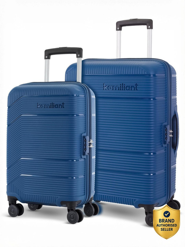 Click to enlarge KAMILIANT by American Tourister ARMOR Check-in Suitcase 8 Wheels - 26 inches NAVY - Price in India