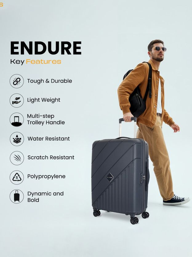 Kamiliant by American Tourister Hard Body Luggage Set of 3 Pack of 3 - Image 3