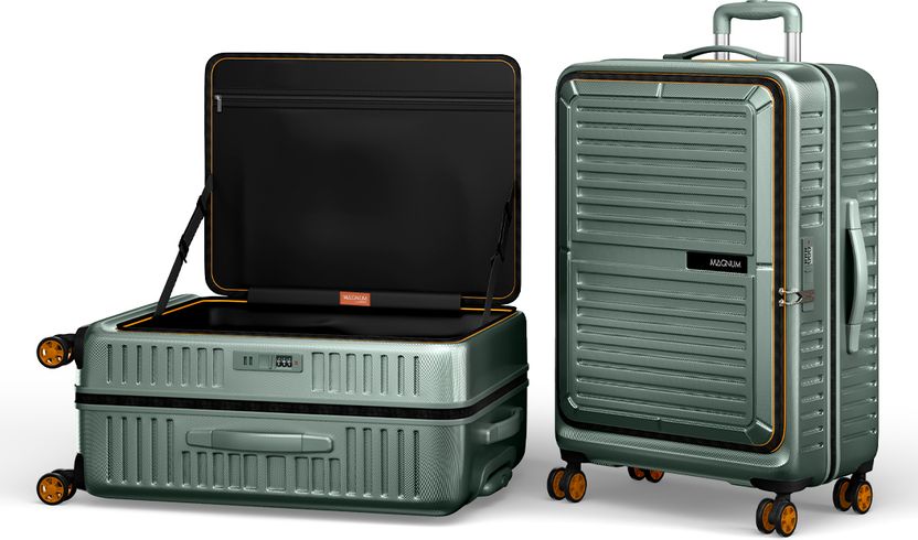 Magnum Safari Large Check-in Suitcase 77 cm 8 Wheels - Image 1