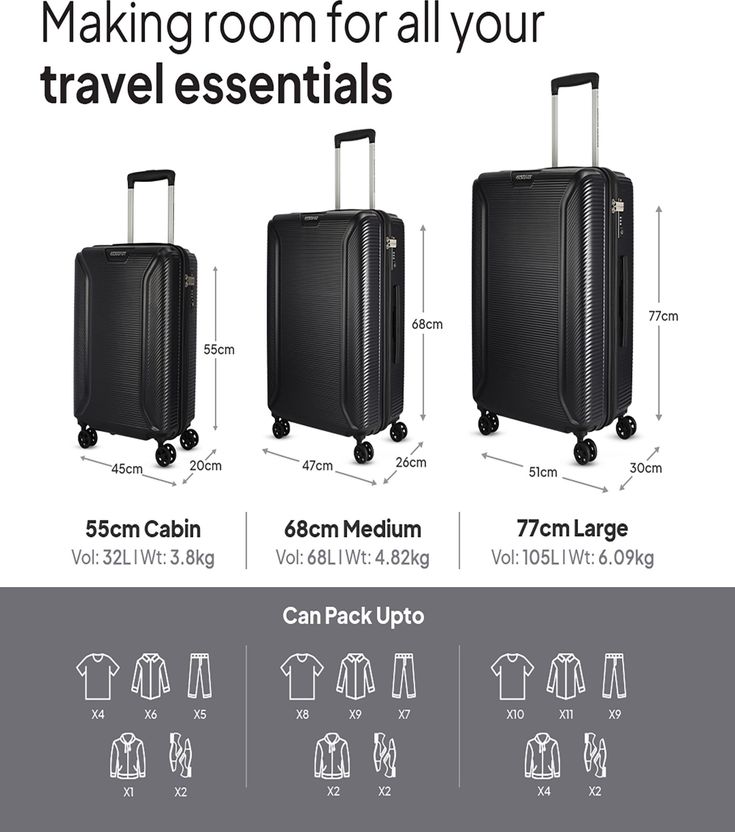American Tourister Large Check-in Suitcase 77 cm 8 Wheels - Image 7