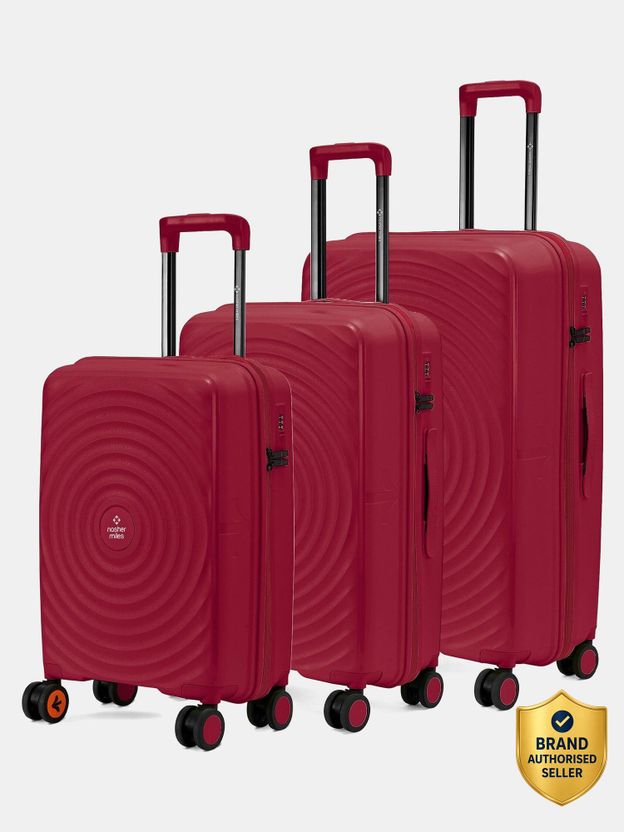 NASHER MILES 3-Piece Hard Body Luggage Set Pack of 3 - Image 9