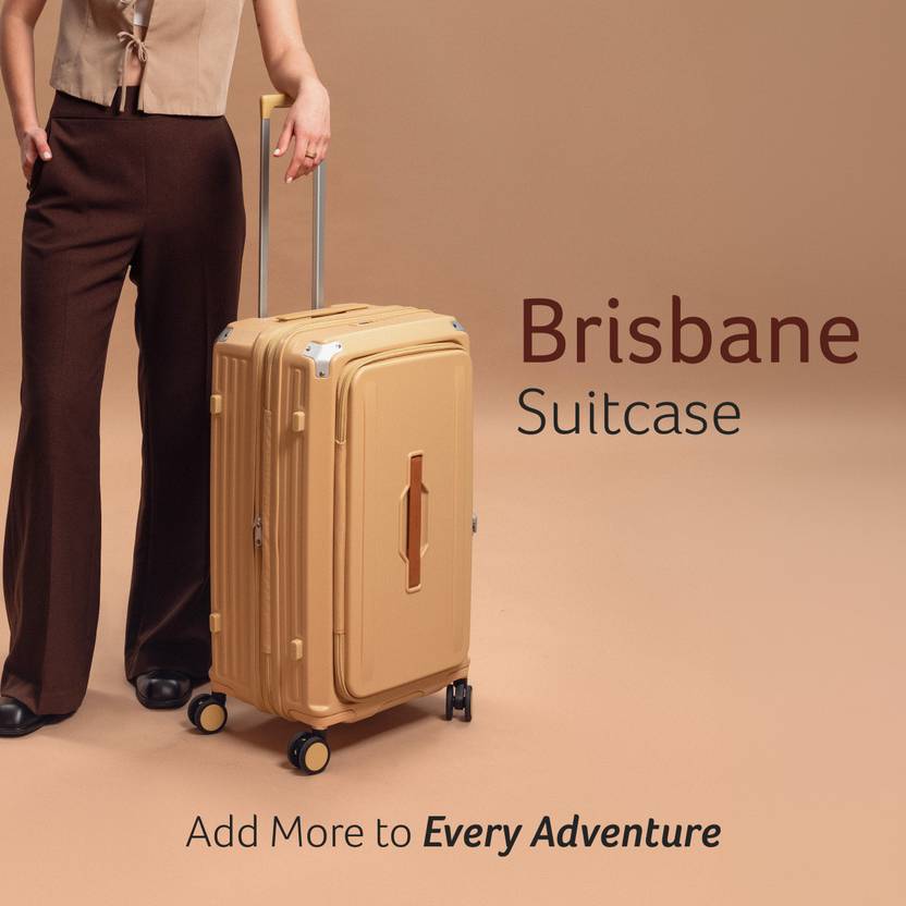 Acer Medium Check-in Suitcase (67 cm) 8 Wheels - Brisbane - Gold