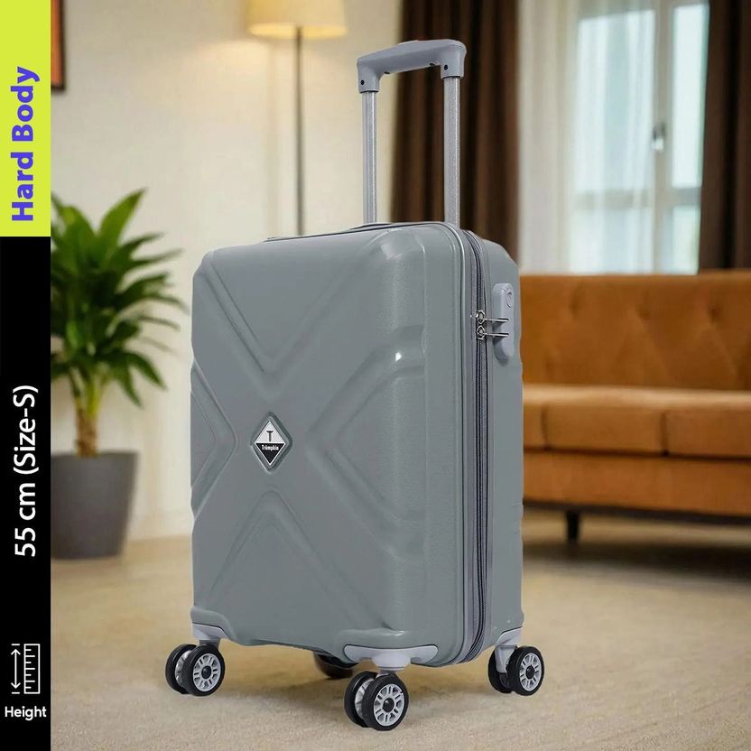 Trumpkin 8 Wheel 20 inch Grey Cabin Suitcase - Image 3
