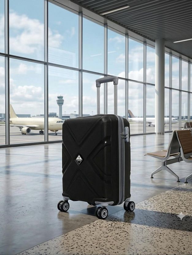 Trumpkin 8 Wheel 20 inch Grey Cabin Suitcase - Image 5