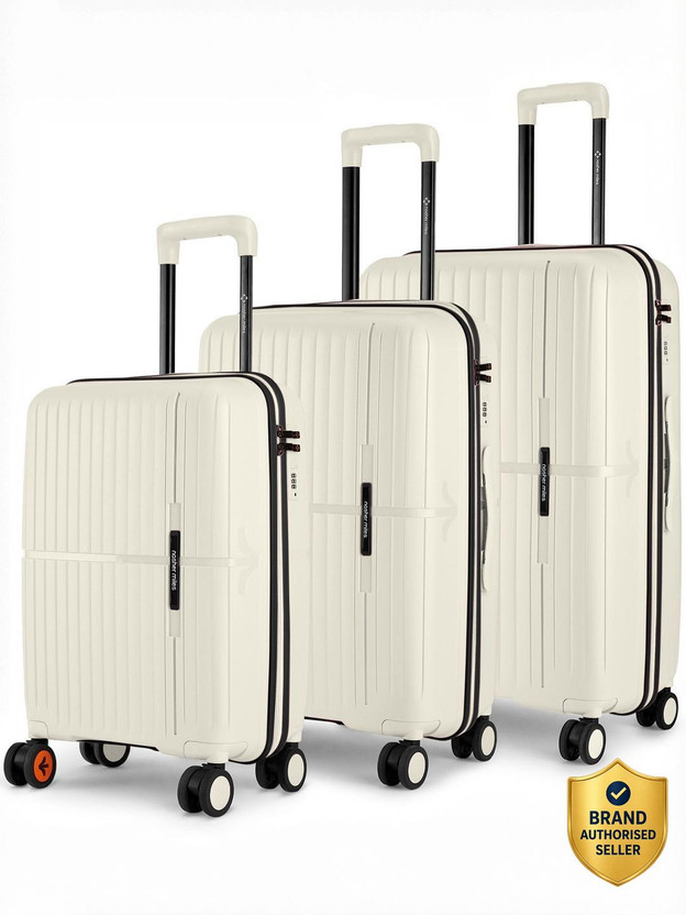 Click to enlarge NASHER MILES Hard Body Set of 3 Luggage 8 Wheels - Springfield Ha...more