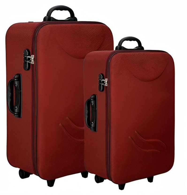 ELITES Medium Checkin(65 Cm) & Small Cabin(55 Cm) Luggage set Cabin