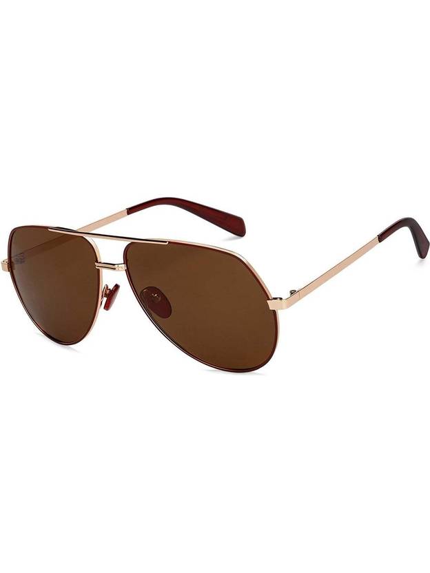 VINCENT CHASE Polarized, UV Protection Aviator Sunglasses (60)