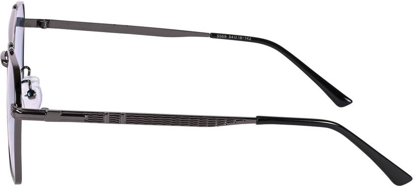 UV Protection, Gradient Wayfarer, Retro Square Sunglasses (53)  (For Men & Women, Blue, Green)