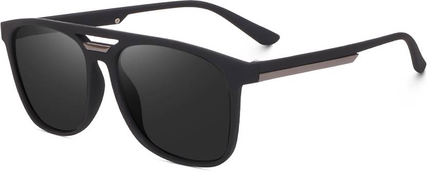 Eymen I UV Protection, Gradient, Polarized, Riding Glasses, Others Aviator Sunglasses (Free Size)
