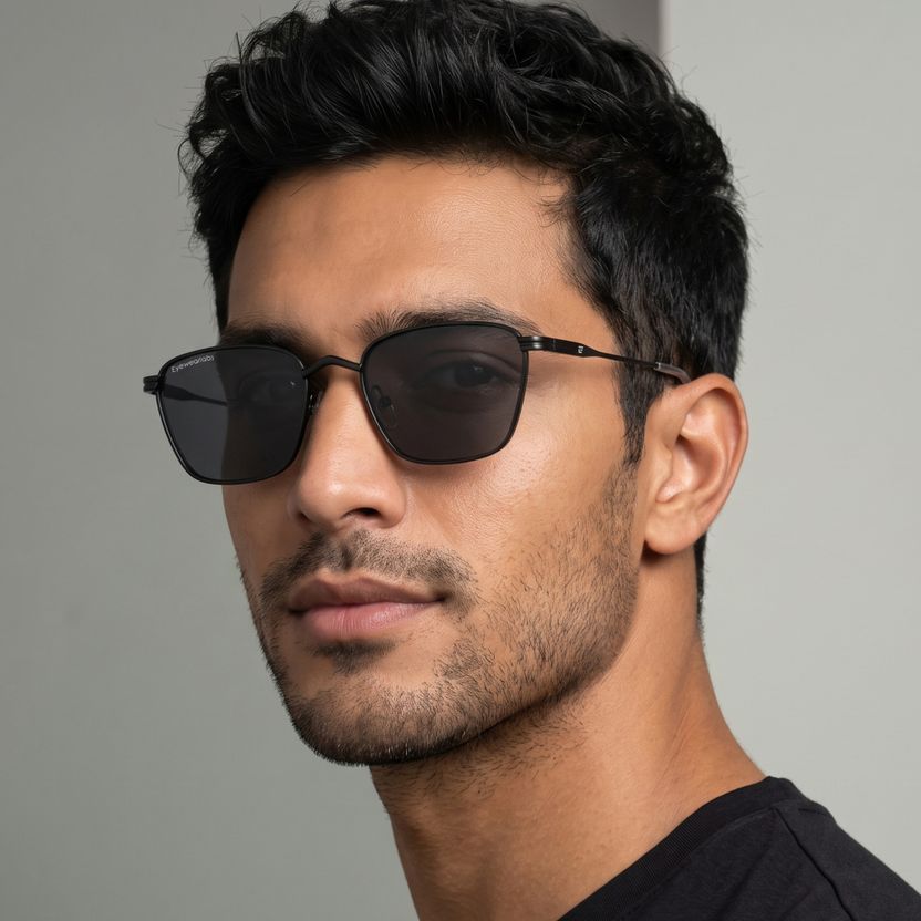 Garth Oval Sunglasses (41) Clear - Image 6