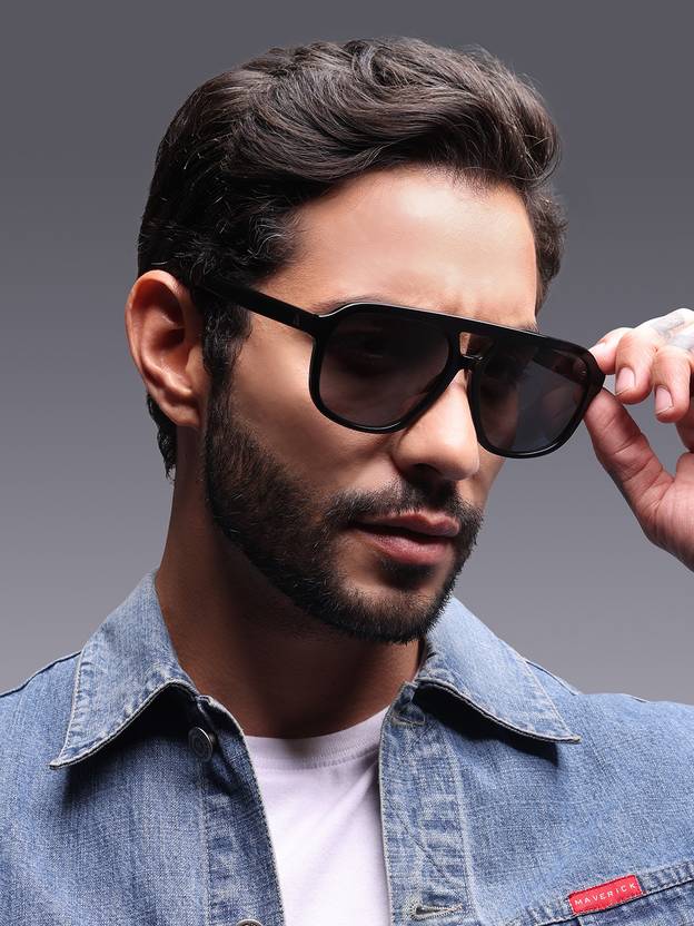 Augussto UV Protection Aviator Sunglasses (55)