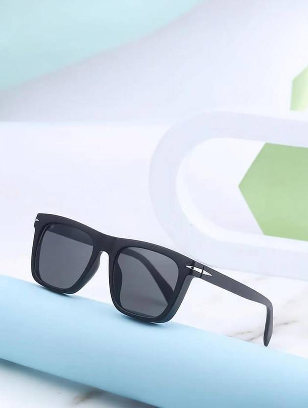 Eymen I UV Protection, Mirrored, Gradient, Night Vision, Others Retro Square Sunglasses (Free Size)