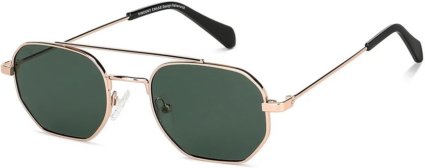 VINCENT CHASE Polarized UV Protection Square Sunglasses - Image 1