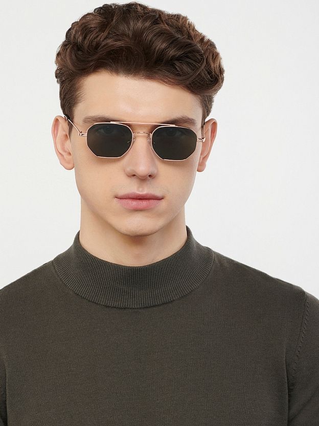 VINCENT CHASE Polarized UV Protection Square Sunglasses - Image 4