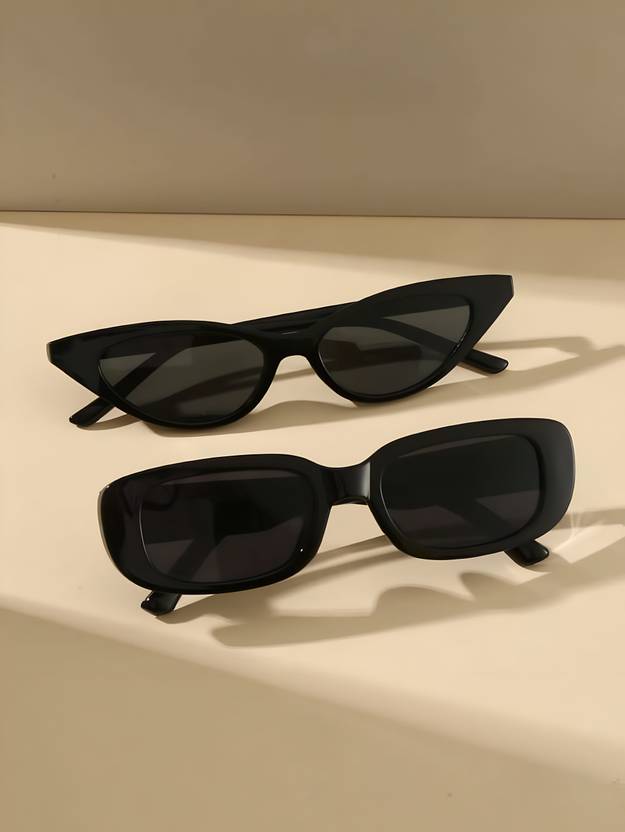 ARICKS UV Protection Cat-eye Sunglasses (Free Size)