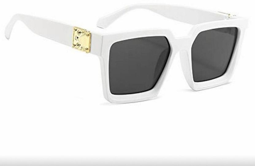 PC STAR Riding Glasses, UV Protection Retro Square Sunglasses - Image 4