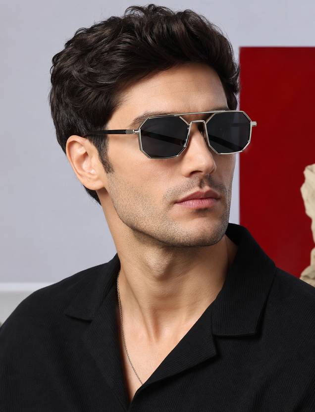 Accentz Mirrored Oval Sunglasses (60)