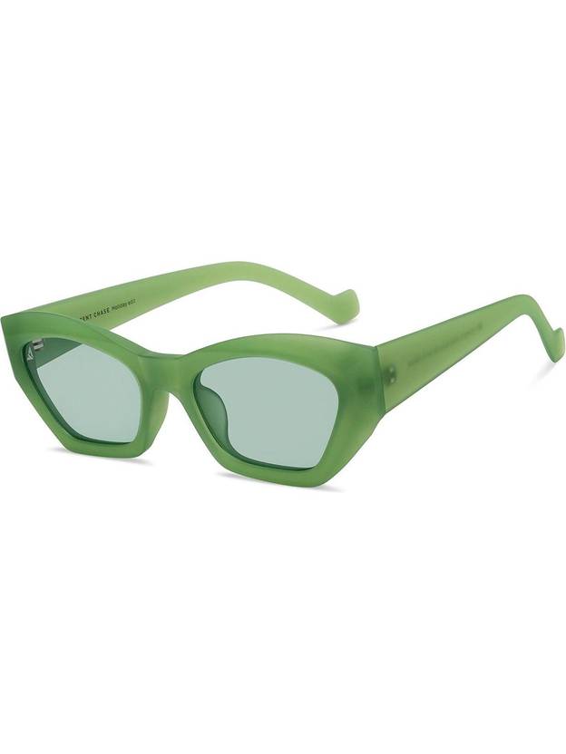 VINCENT CHASE by Lenskart Gradient, Polarized Cat-eye Sunglasses (52)